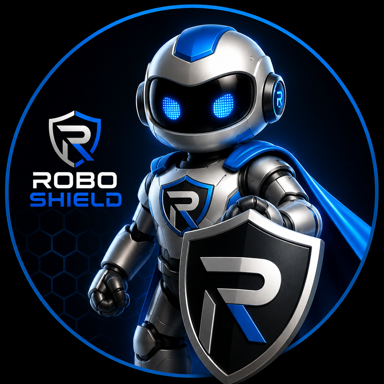 ROBO Guardian — Robo Shield mascot